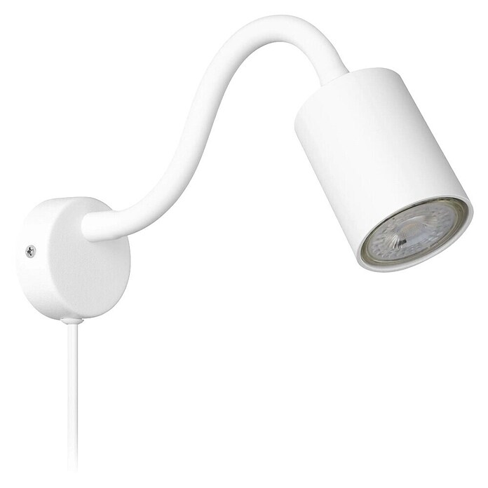 Eglo Zidna svjetiljka Portella  (3 W, GU10, D x V: 60 x 65 mm, Bijela) | BAUHAUS