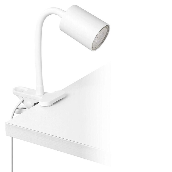 Eglo LED vpenjalna svetilka Portella  (2,8 W, Bela, Barva svetlobe: Toplo bela) | 3055 - Klemmleuchte | CACJ - Tischleuchte | CAC - Indoorleuchten | CA - Beleuchtung | C - Elektro | BAUHAUS