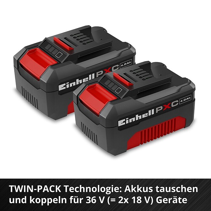 Einhell Power X-Change Akku & Ladegerät PXC-Starter-Kit  (18 V, 1 Akku, 4 Ah)