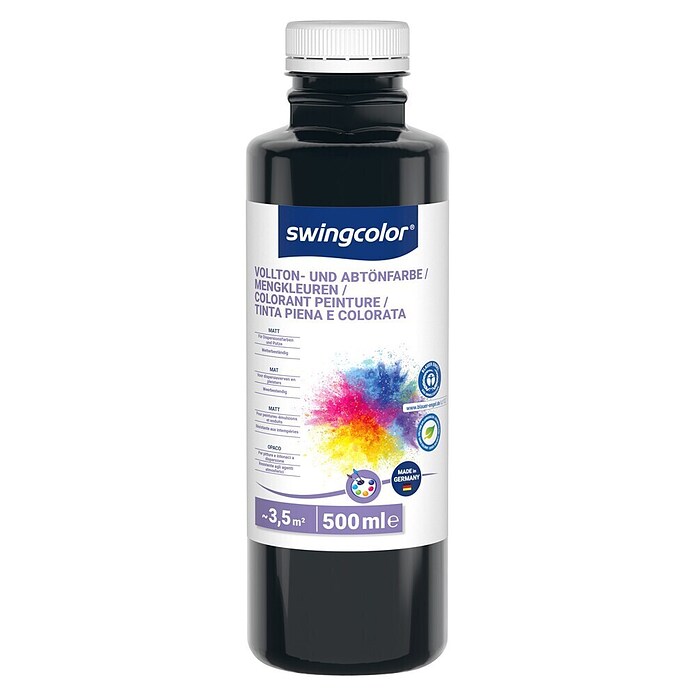 swingcolor Mengkleur (Zwart, Mat, 500 ml, Bevat geen conserveringsmiddelen) | BAUHAUS
