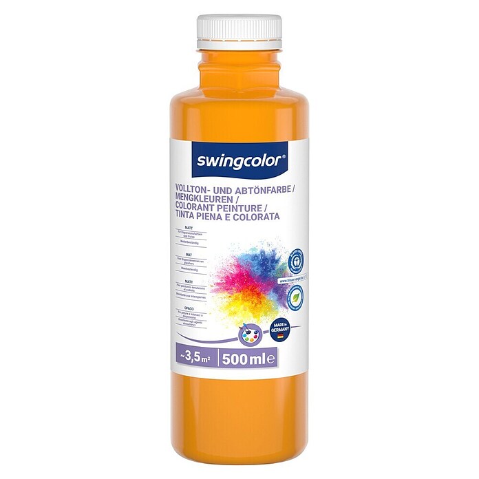 swingcolor Mengkleur (Signaalgeel, Mat, 500 ml, Bevat geen conserveringsmiddelen) | BAUHAUS