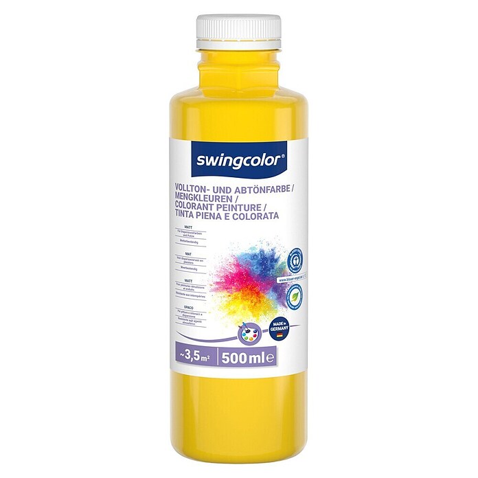 swingcolor Mengkleur (Koolzaadgeel, Mat, 500 ml, Bevat geen conserveringsmiddelen) | BAUHAUS