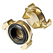 Floraworld Blindkupplung Universal (Messing, 1″) | BAUHAUS