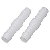 Floraworld Schlauchverbinder (Durchmesser: 12 mm, Kunststoff, Weiß, 2 Stk.) | BAUHAUS