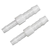 Floraworld Schlauchverbinder (Kunststoff, Weiß, 2 Stk., Reduzierung von 8 mm auf 6 mm) | BAUHAUS