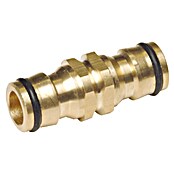 Floraworld Schlauchkupplung 2-Wege Stecksystem (½″, Messing) | BAUHAUS