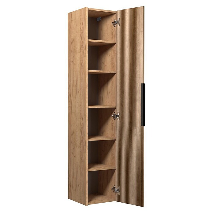 Visoka omara Amza  (Š x G x V: 33,3 x 35 x 165 cm, Hrast) | 3699 - Badmöbelprogramm Preiseinstieg | DADC - Möbel | DAD - Badausstattung | DA - Badausstattung/Bäderwelt | D - Sanitär | BAUHAUS
