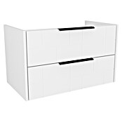 Kupaonski ormarić s umivaonikom Celeste  (Š x D x V: 80 cm x 45 cm x 51 mm, Bijela) | BAUHAUS