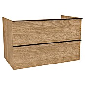 Kupaonski ormarić s umivaonikom Loft Wood  (Š x D x V: 75 x 46 x 55 cm, Smeđa) | BAUHAUS