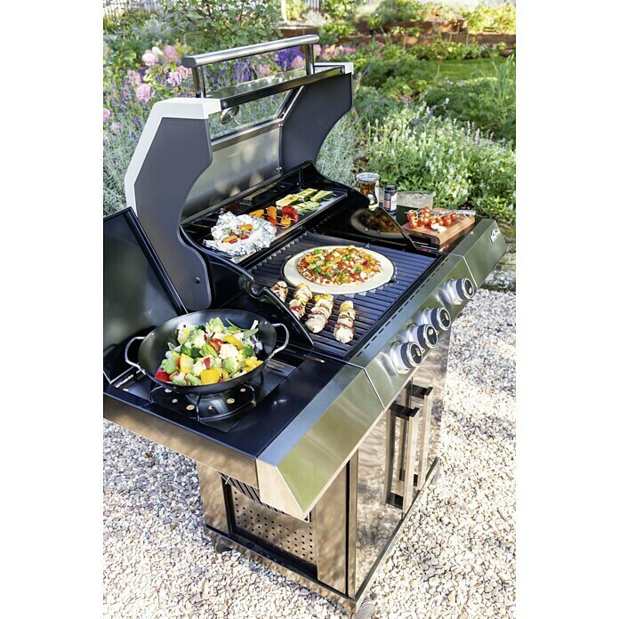 Kingstone KMS Gasgrill Cliff 350Anzahl Brenner: 3, Hauptgrillfläche: 59 x 45 cm, 13,5 kW Unknown