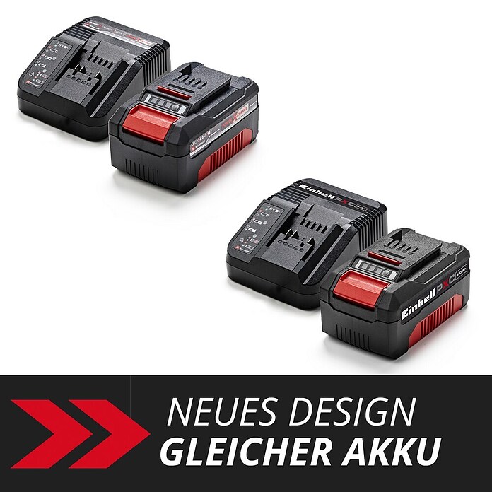 Einhell Power X-Change Akku & Ladegerät PXC-Starter-Kit  (18 V, 1 Akku, 4 Ah)