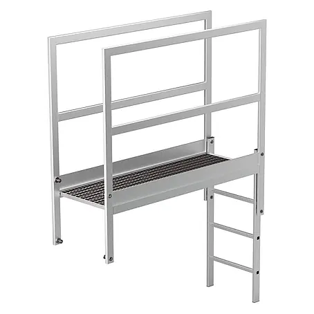 Munk  Dachleiter Attika-Überstieg in Sonderlängen Aluminium eloxiert 1600mm