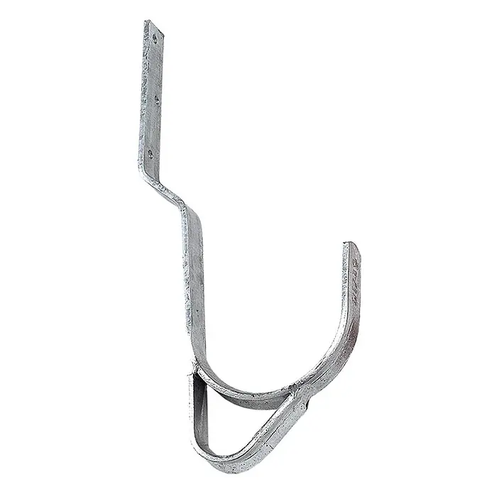 Munk Dachleiter Dachhaken für Pfannen und Falzziegel Stahl verzinkt -  - Verzinkter Metall-Dachrinnenhalter.