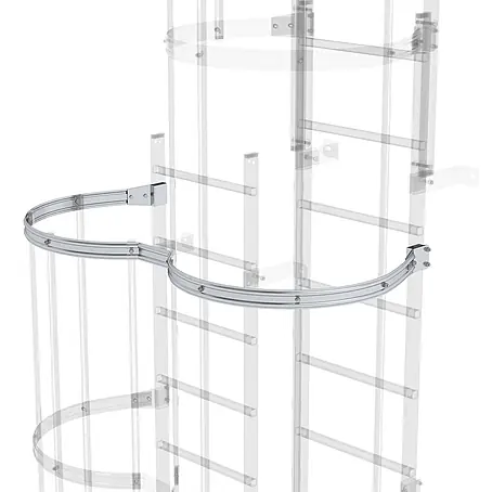 MUNK Rückenschutzbügel versetzte Ausführung Aluminium