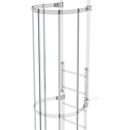 Munk  Mehrzweckleiter Rückenschutzstrebe 3000mm lang Aluminium