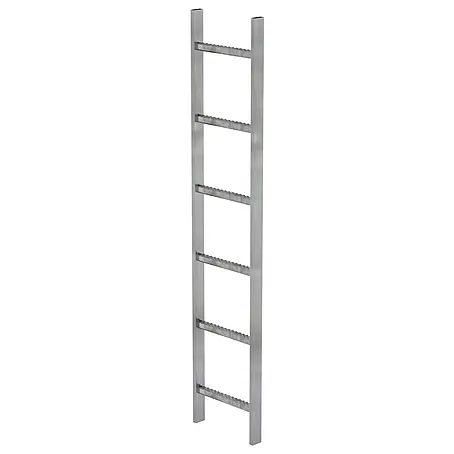 Munk  Steigleiter Schachtleiter Stahl verzinkt 300mm breit 6 Sprossen 1,68m lang