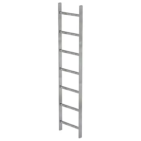 Munk  Steigleiter Schachtleiter Stahl verzinkt 400mm breit 7 Sprossen 1,96m lang
