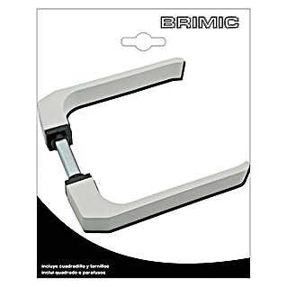 Micel Brimic Conjunto de picaporte 702 (Aluminio, Blanco)