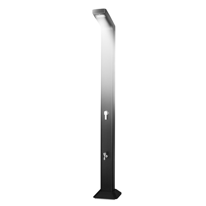 Solarni tuš z LED osvetlitvijo  (Višina: 210 cm, Aluminij, 35 l) | 8337 - Outdoorduschen | ICIC - Pools / Whirlpools Zubehör | ICI - Pools & Zubehör | IC - Freizeit im Garten | I - Stadtgarten | BAUHAUS