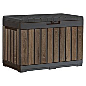 Keter Zaboj za shranjevanje Kentwood Deco  (Š x G x V: 82,3 x 45,7 x 57,7 cm, Oreh, 190 l) | Zaboji za shranjevanje blazin in opreme | Vrtno shranjevanje | Vrt in prosti čas | Izdelki | BAUHAUS