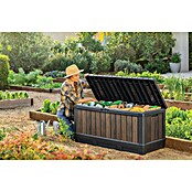 Keter Zaboj za shranjevanje Kentwood Deco  (Š x G x V: 128 x 53,6 x 59 cm, Oreh, 350 l) | Zaboji za shranjevanje blazin in opreme | Vrtno shranjevanje | Vrt in prosti čas | Izdelki | BAUHAUS