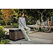 Keter Zaboj za shranjevanje Kentwood Deco  (Š x G x V: 82,3 x 45,7 x 57,7 cm, Oreh, 190 l) | Zaboji za shranjevanje blazin in opreme | Vrtno shranjevanje | Vrt in prosti čas | Izdelki | BAUHAUS