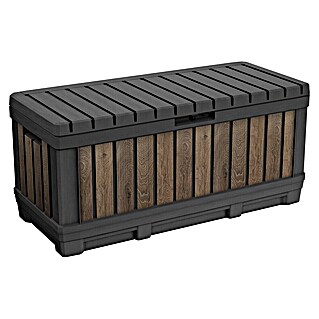 Keter Kutija za pohranjivanje Kentwood Deco (Š x D x V: 128 x 53,6 x 59 cm, Orah, 350 l)