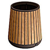 Keter Okrugla posuda za biljke Deco Conic  (Orah) | BAUHAUS