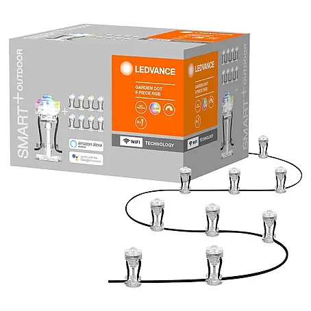 Ledvance Smart+ LED-Außenstrahler Gardenspot Mini RGBW 9
