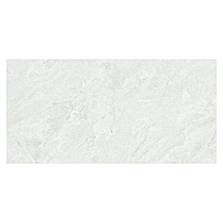 Pavimento porcelánico Eternity (37,5 x 75,5 cm, Blanco, Mate)
