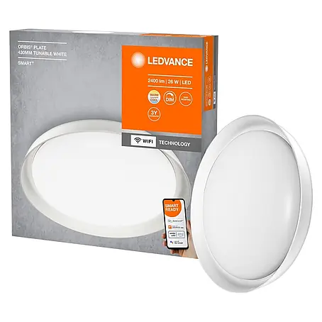 Ledvance Smart+ WiFi LED-Deckenleuchte rund Ceiling Plate