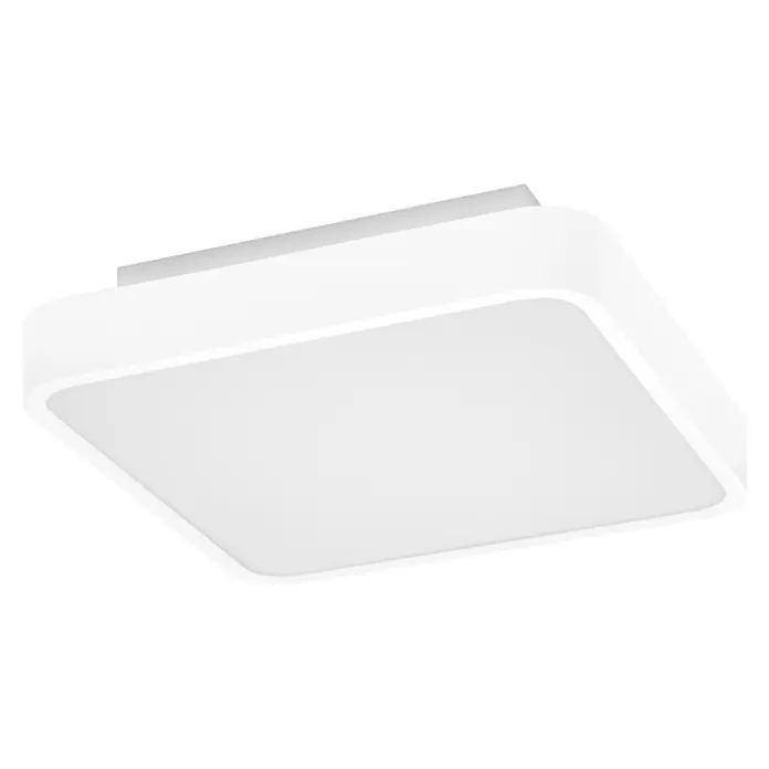 Ledvance LED-Deckenleuchte - 28 W, L x B x H: 35 x 35 x 9 cm, Weiß, RGBW - Weißes quadratisches LED-Deckenlicht mit abgerundeten Ecken.