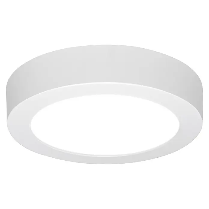 Ledvance Smart+ WiFi LED-Deckenleuchte - 12 W, Warmweiß, Durchmesser: 20 cm - Weiße runde LED-Aufbauleuchte für die Deckenmontage.
