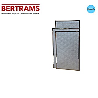 Bertrams Hitzeschutzplatte (B x H: 57 x 85 cm, Aluminiumbeschichtet)