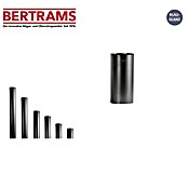 Ofenrohr (Ø x L: 130 x 250 mm, Wandstärke: 0,6 mm, Schwarz)