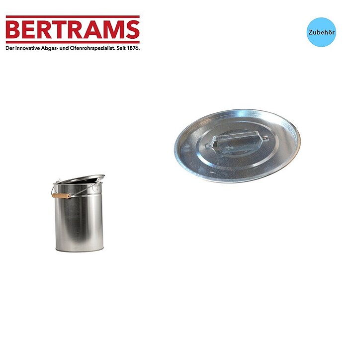 Bertrams Deckel für Zinkeimer (Stahlblech, Verzinkt)