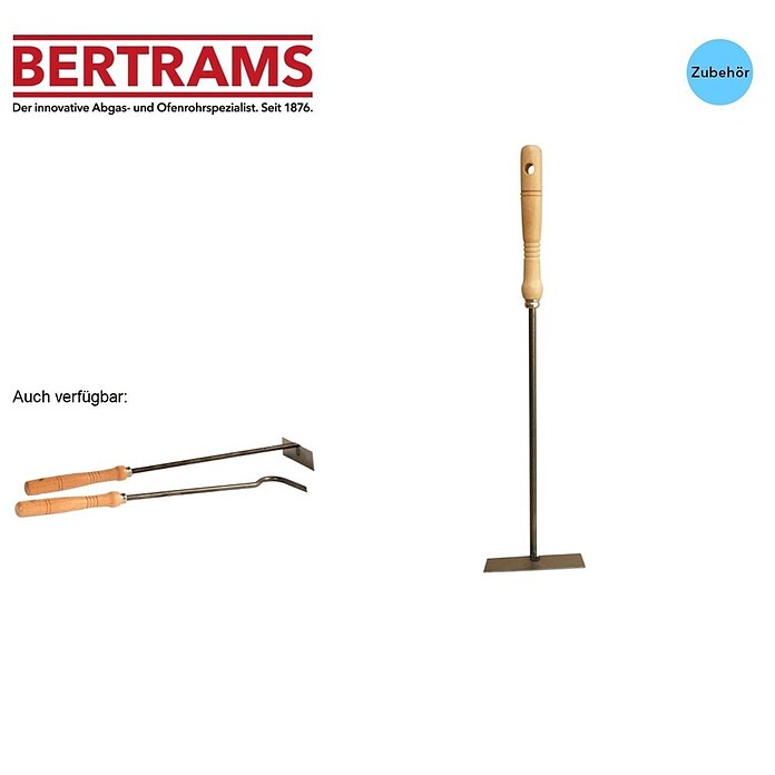 Bertrams Aschekratzer (Stahl, Länge: 45 cm) | BAUHAUS