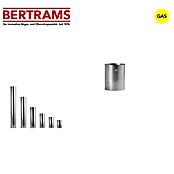Bertrams Ofenrohr (Ø x L: 110 x 150 mm, Verzinkt, Silber) | BAUHAUS