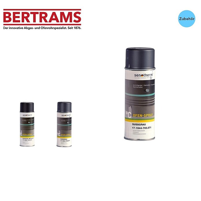 Bertrams Ofen-Spray (Gussgrau, 400 ml) | BAUHAUS