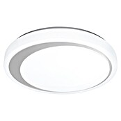 Ledvance Smart+ WiFi Led-plafondlamp, rond Ceiling Moon (32 W, Ø x h: 480 x 86 mm, Wit/Zilver) | BAUHAUS