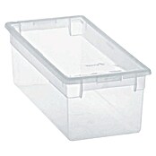 BAUHAUS Caja de almacenaje Light Box (L x An x Al: 39,6 x 17,8 x 13,2 cm, Plástico, Transparente, 7 l) | BAUHAUS