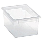 BAUHAUS Caja de almacenaje Light Box (L x An x Al: 28 x 29,3 x 13,2 cm, Plástico, Transparente, 6 l) | BAUHAUS