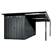 Hoggar Caseta para jardín Pioneer Y140 (Medidas ext. (An x Pr): 505 x 280 cm, Antracita, Acero, 14,4 m²) | BAUHAUS