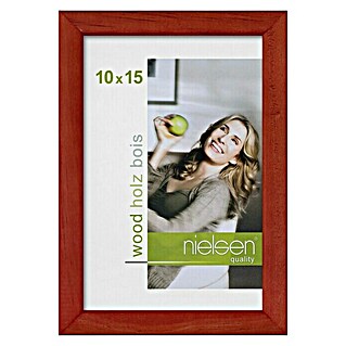 Nielsen Holzrahmen Zoom (10 x 15 cm, Rot)