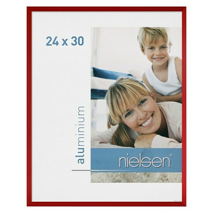 Nielsen Bilderrahmen Pixel (Tornadorot, 24 x 30 cm, Aluminium)