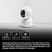 Osram Smart+ Überwachungskamera 360 (Passend für: Alarmsystem, Smart Home System) | BAUHAUS