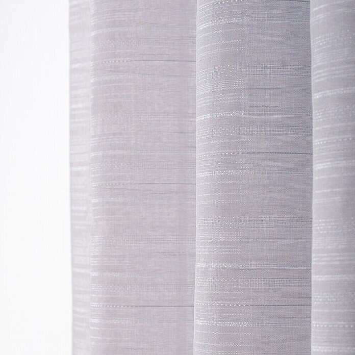 Visillo para ventana Lola (An x Al: 140 x 260 cm, 100% poliéster, Gris) | BAUHAUS