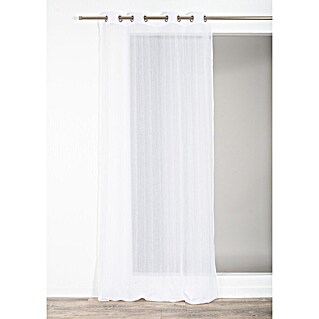 Visillo para ventana Trevi (An x Al: 140 x 240 cm, 100% poliéster, Blanco)