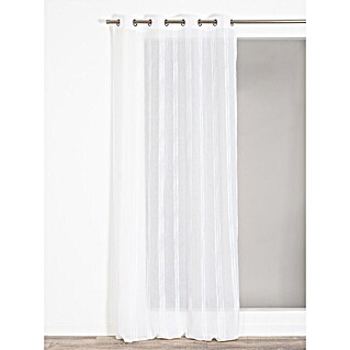 Visillo para ventana Abigail (An x Al: 140 x 260 cm, 100% poliéster, Blanco)