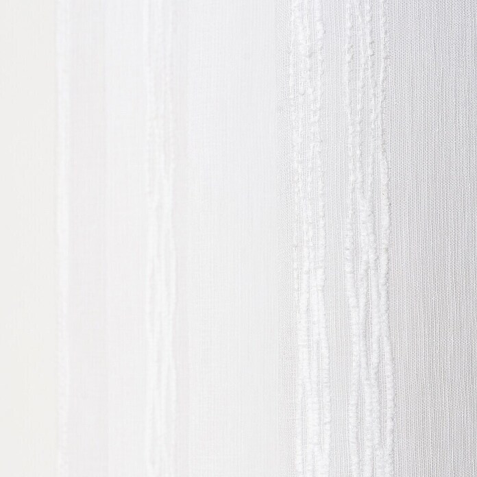 Visillo para ventana Abigail (An x Al: 140 x 260 cm, 100% poliéster, Blanco) | BAUHAUS